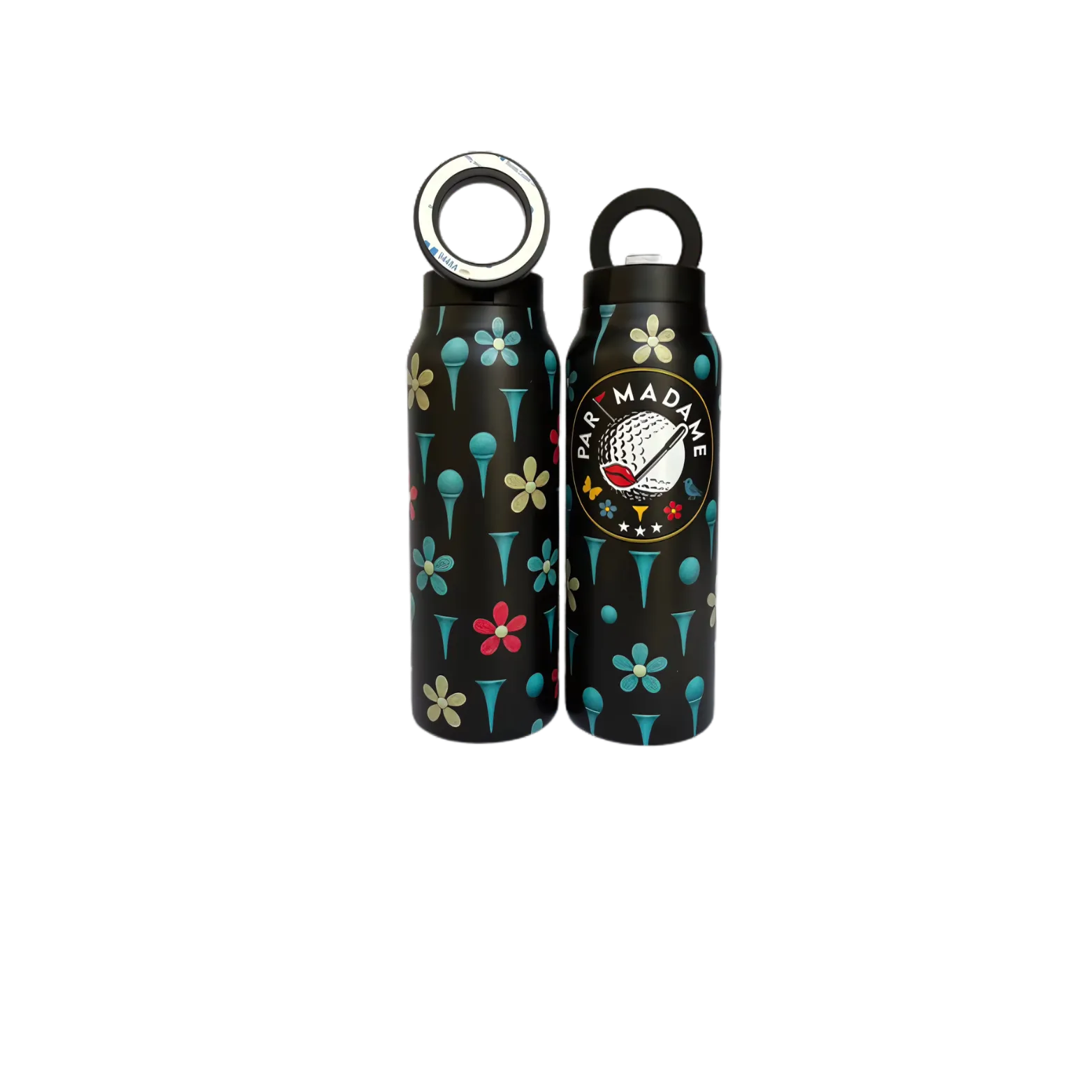Par Madame Water Bottle w/ Magnetic Phone Holder